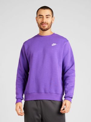Flīsa džemperis Nike Sportswear balts