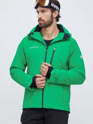 Горнолыжная куртка Descente зеленая