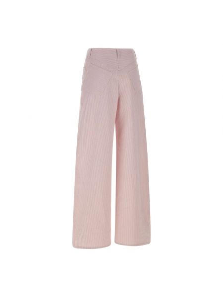 Pantalones anchos Remain Birger Christensen rosa