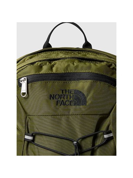 Rucksack mit taschen The North Face grün
