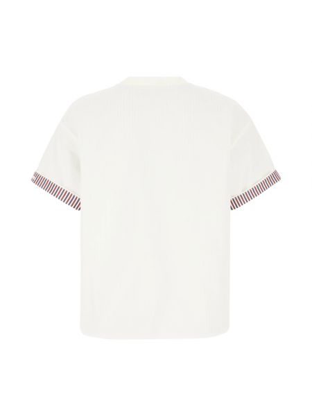 Camiseta de algodón Bottega Veneta blanco