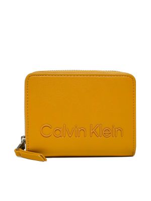 Pénztárca Calvin Klein sárga