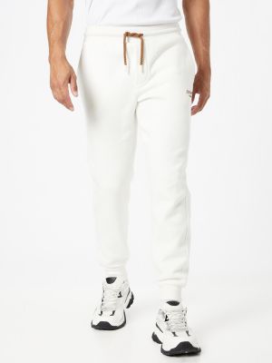 Teplákové nohavice Joop! Jeans biela