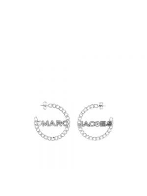 Kolczyki oversize Marc Jacobs srebrne