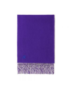 Bufanda de cachemir Burberry violeta