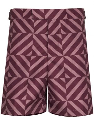 Trykt shorts Frescobol Carioca lilla