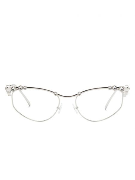 Очила с кристали Swarovski сребристо