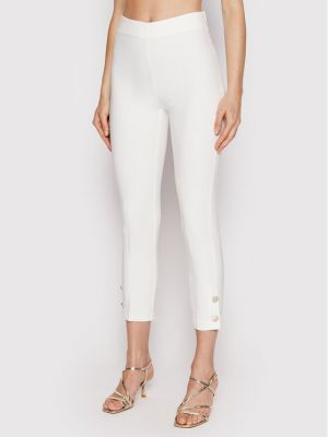 Панталон slim Rinascimento бяло