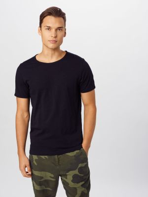 T-shirt Selected Homme nero