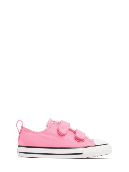 Puuvilla tennarit tytöille Converse pinkki