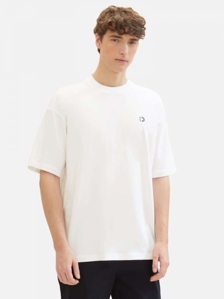 T-shirt Tom Tailor Denim blanc
