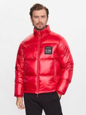 Pernata jakna Armani Exchange crvena