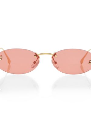 Слънчеви очила Fendi розово