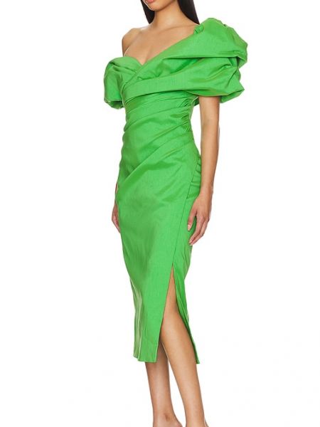 Vestido de cóctel Rachel Gilbert verde