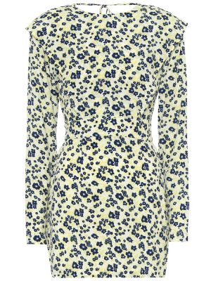 Mini robe en crêpe Rotate Birger Christensen jaune