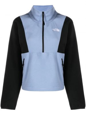 Fleece lang topp The North Face blå