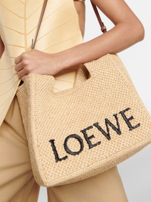 Bevásárlótáska Loewe bézs