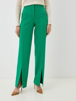 Прямые брюки Charuel зеленые