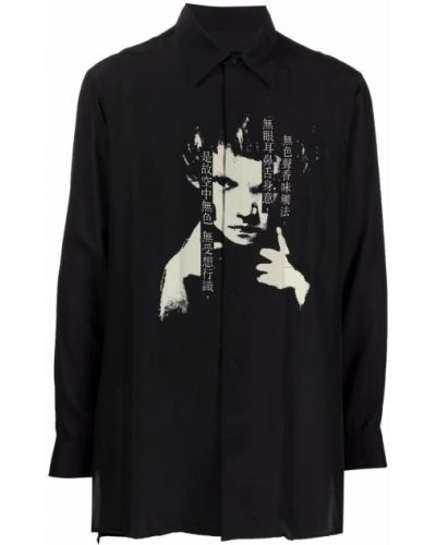 Camisa Yohji Yamamoto negro