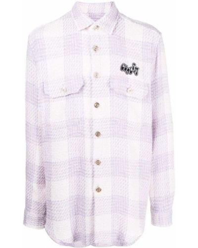 Chemise à carreaux oversize en tweed Cool T.m