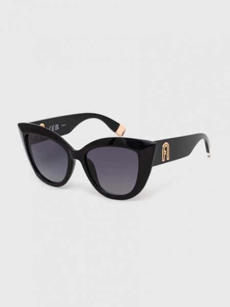 Okulary przeciwsłoneczne Furla czarne