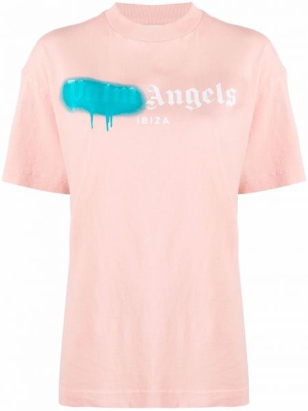Camiseta Palm Angels rosa