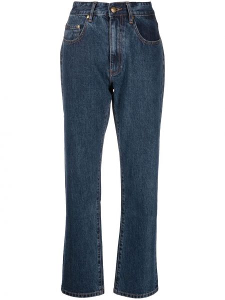 Boyfriend jeans aus baumwoll Han Kjøbenhavn blau
