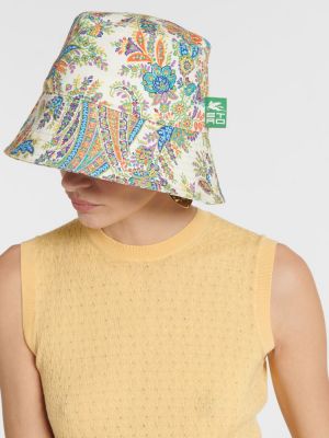 Mütze aus baumwoll mit print Etro