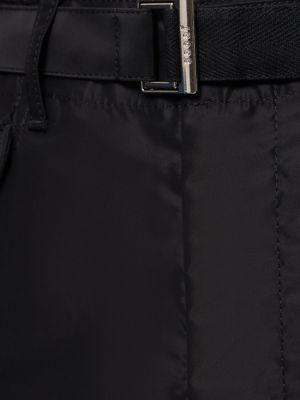 Pantalones cortos de nailon Sacai negro