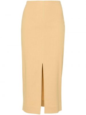 Suknja pencil Isabel Marant žuta