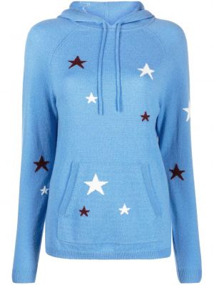 Hanorac cu glugă tricotate cu stele Chinti & Parker