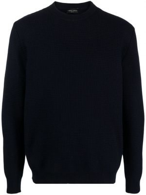 Maglione di lana Roberto Collina blu