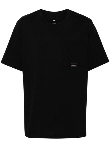 Kokvilnas t-krekls ar kabatām Oamc melns