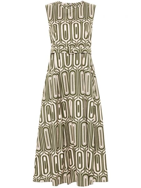 Βαμβακερή μίντι φόρεμα με σχέδιο 's Max Mara