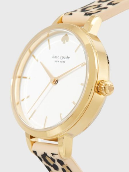 Zegarek Kate Spade New York brązowy