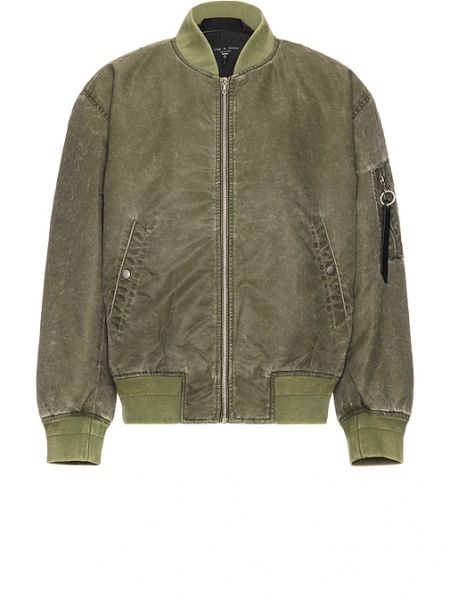 Naylon bomber ceket Rag & Bone haki