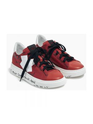 Sneakersy Ixos czerwone