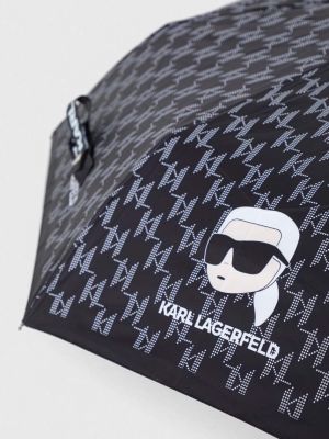 Dežnik Karl Lagerfeld črna