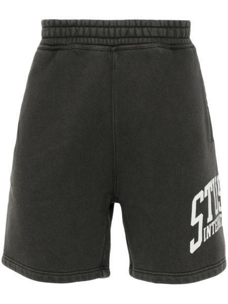 Fleece træningsshorts Stüssy grå