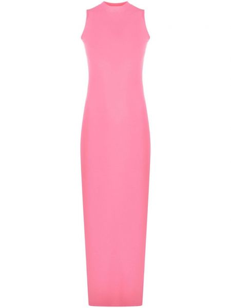 Μάξι φόρεμα Sportmax ροζ