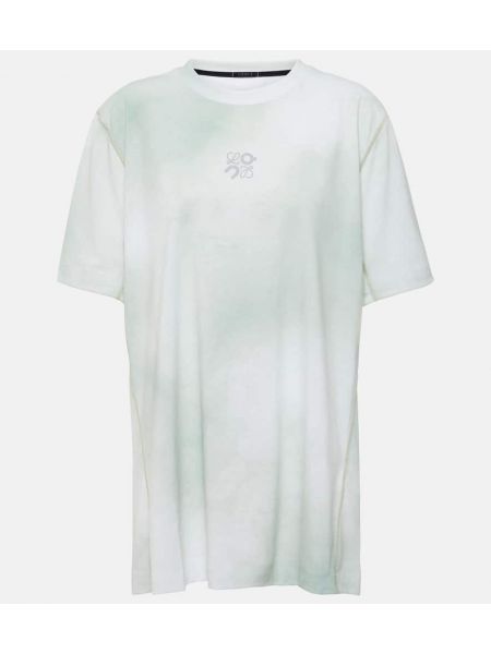 Camiseta tie dye Loewe blanco