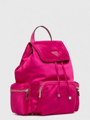 Однотонный рюкзак Guess розовый