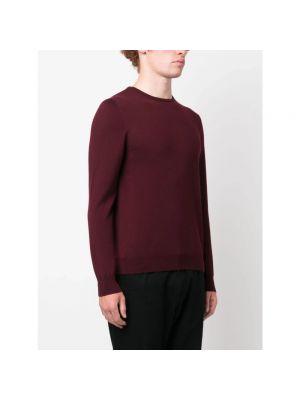 Jersey de lana de tela jersey Tagliatore rojo