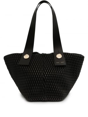 Bolso shopper acolchada Proenza Schouler negro