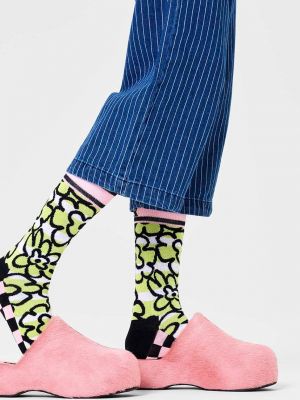 Čarape s cvjetnim printom Happy Socks