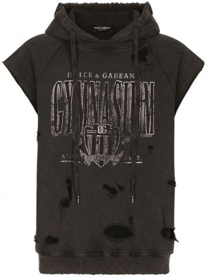 Hoodie Dolce & Gabbana svart