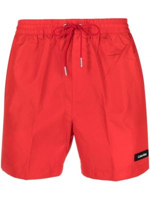 Shorts Calvin Klein rød