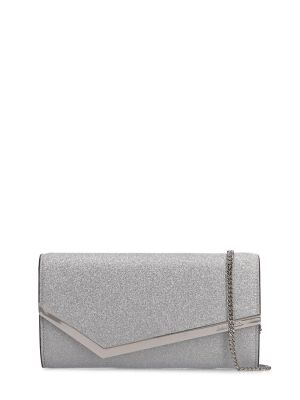 Bolso clutch Jimmy Choo plateado