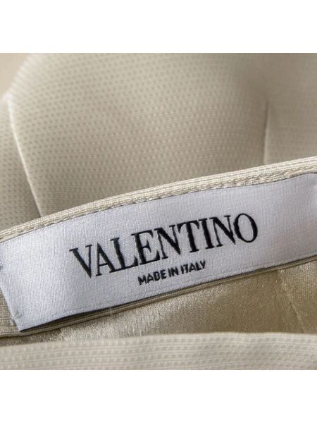 Falda de seda Valentino Vintage