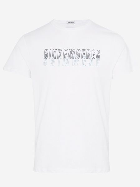 Белая футболка Bikkembergs